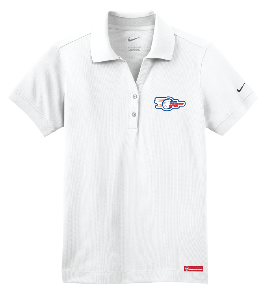 NWBA Officially Licensed: Detroit Wheelchair Pistons - Women's -  Nike Dri-FIT Polo