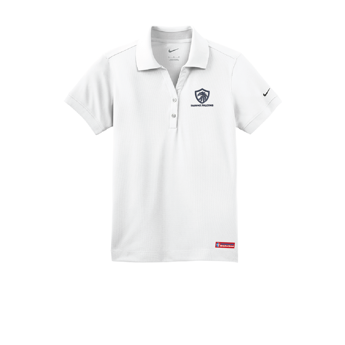 NWBA Officially Licensed - Fairfax Falcons - Women's Nike Dri-FIT Polo