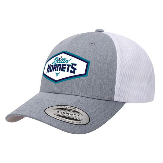 NWBA Officially Licensed - Rollin Hornets - Trucker Style Cap