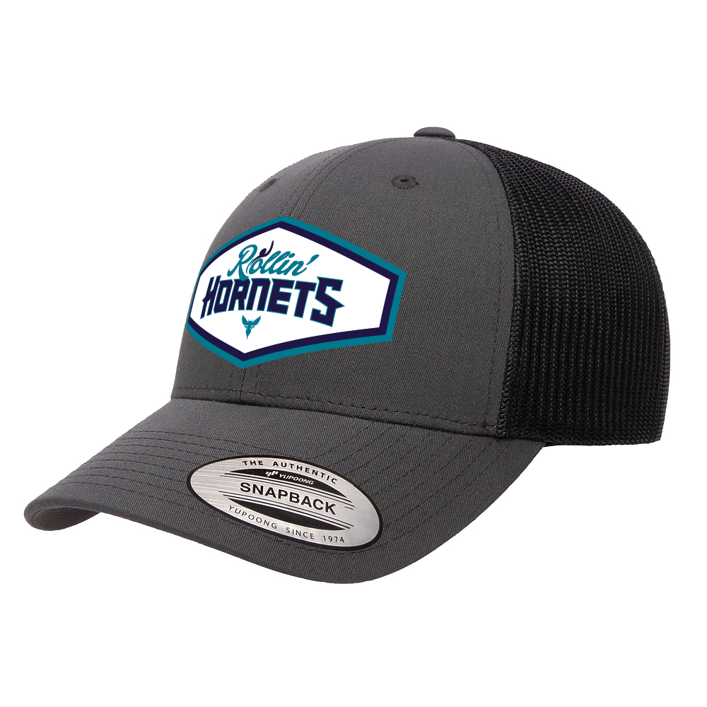 NWBA Officially Licensed - Rollin Hornets - Trucker Style Cap
