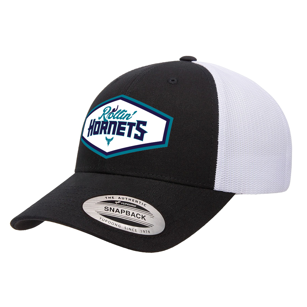 NWBA Officially Licensed - Rollin Hornets - Trucker Style Cap