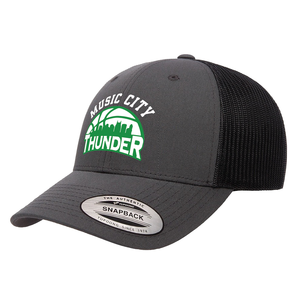 NWBA Officially Licensed - Music City Thunder - Trucker Style Cap
