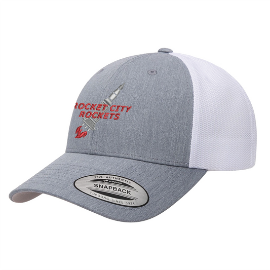 NWBA Officially Licensed - Rocket City Rockets - Trucker Style Cap