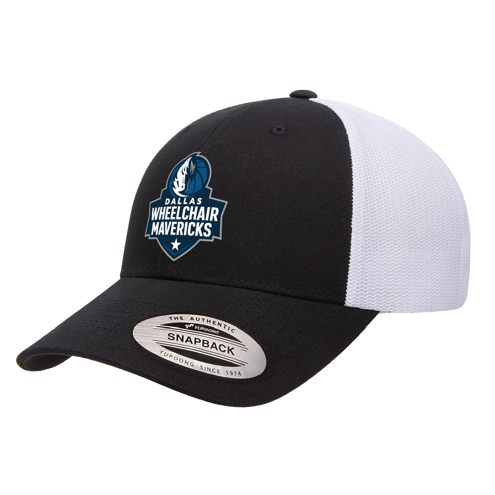 NWBA Officially Licensed - Dallas Wheelchair Mavericks - Trucker Style Cap