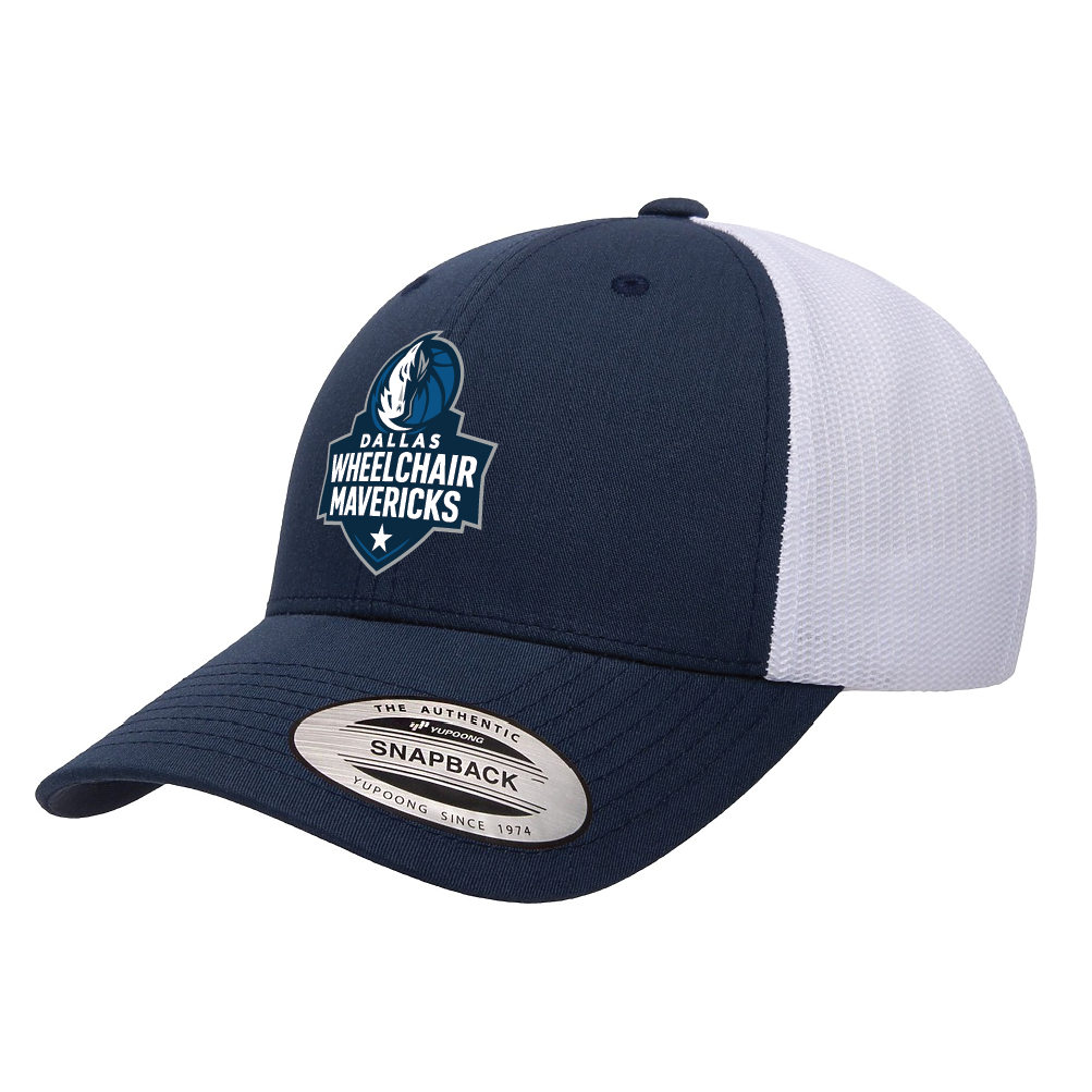 NWBA Officially Licensed - Dallas Wheelchair Mavericks - Trucker Style Cap