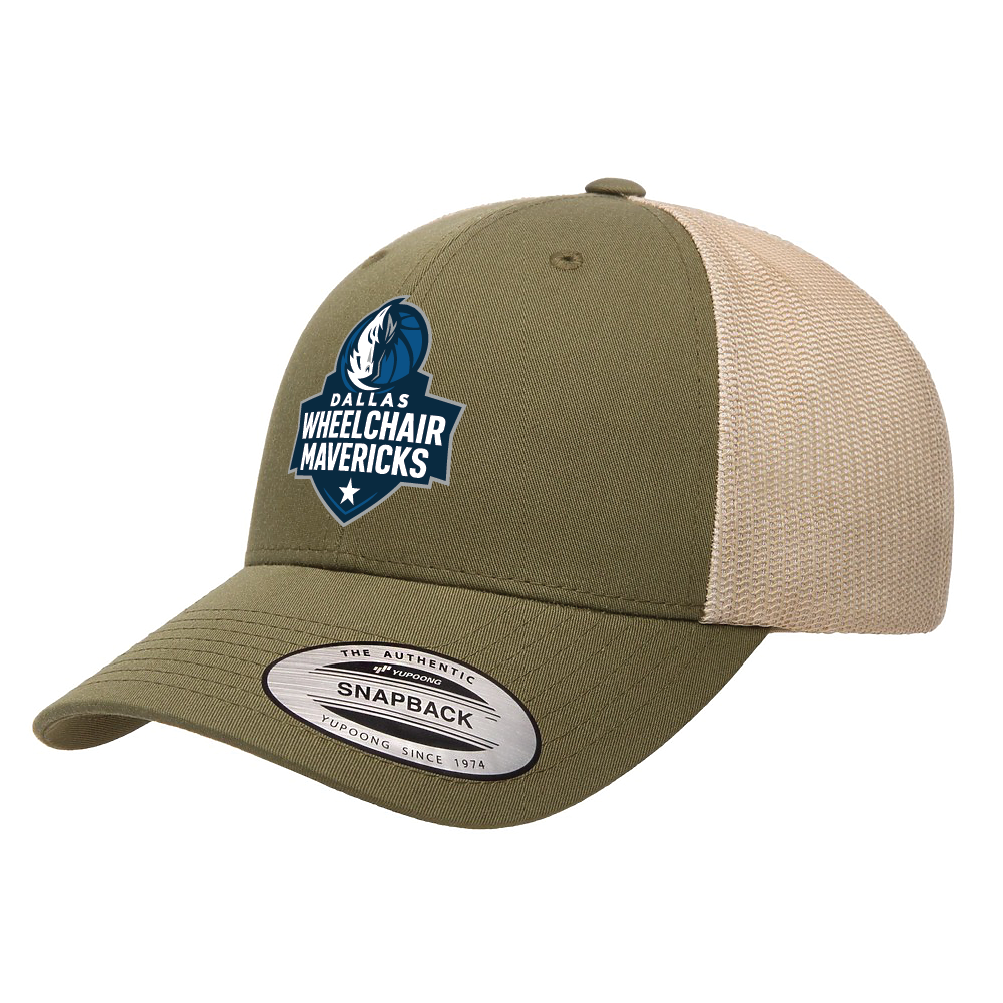 NWBA Officially Licensed - Dallas Wheelchair Mavericks - Trucker Style Cap