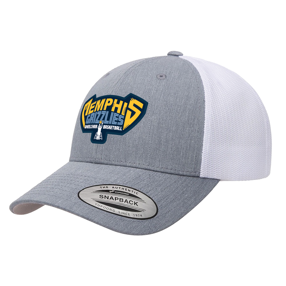 NWBA Officially Licensed - Memphis Rollin' Grizzlies - Trucker Style Cap