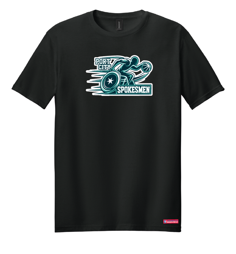 NWBA Officially Licensed - Port City Spokesmen - Youth Cotton T-Shirt