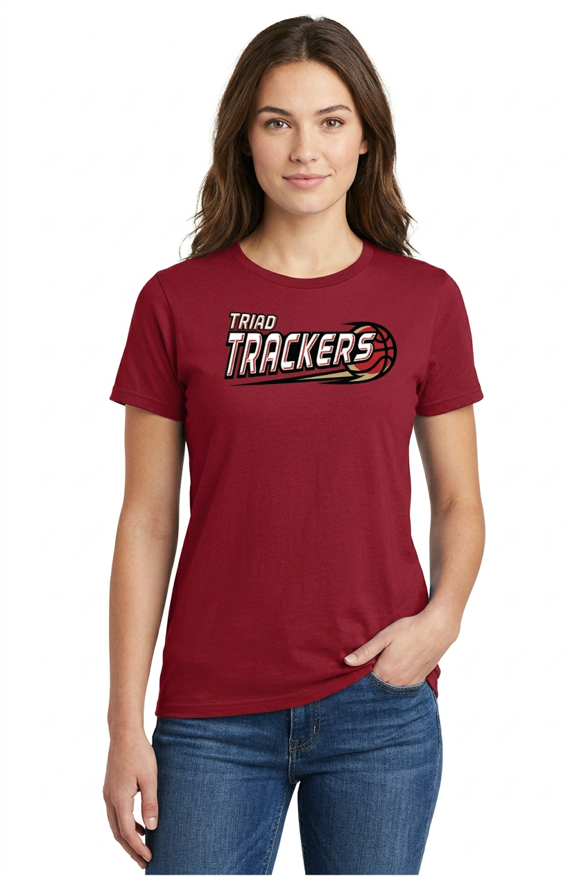 NWBA Officially Licensed - Triad Trackers - Unisex - T-Shirt - Cotton