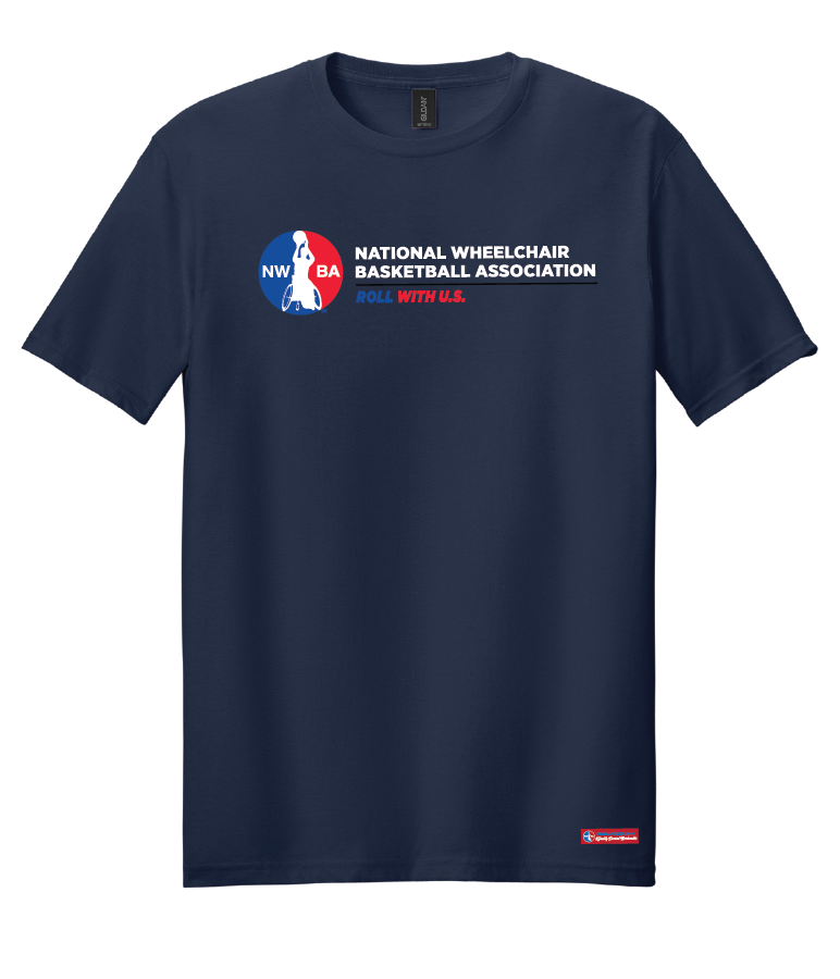 NWBA Officially Licensed - Roll With U.S. Men's Cotton SS Tee