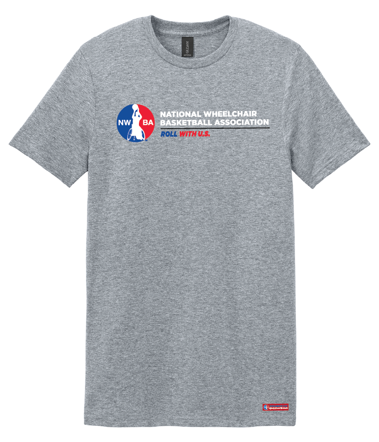 NWBA Officially Licensed - Roll With U.S. Men's Cotton SS Tee