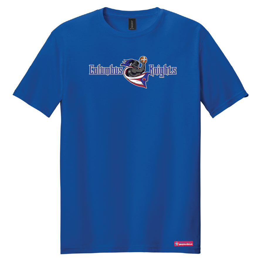 NWBA Officially Licensed - Columbus Knights - Unisex - T-Shirt - Cotton