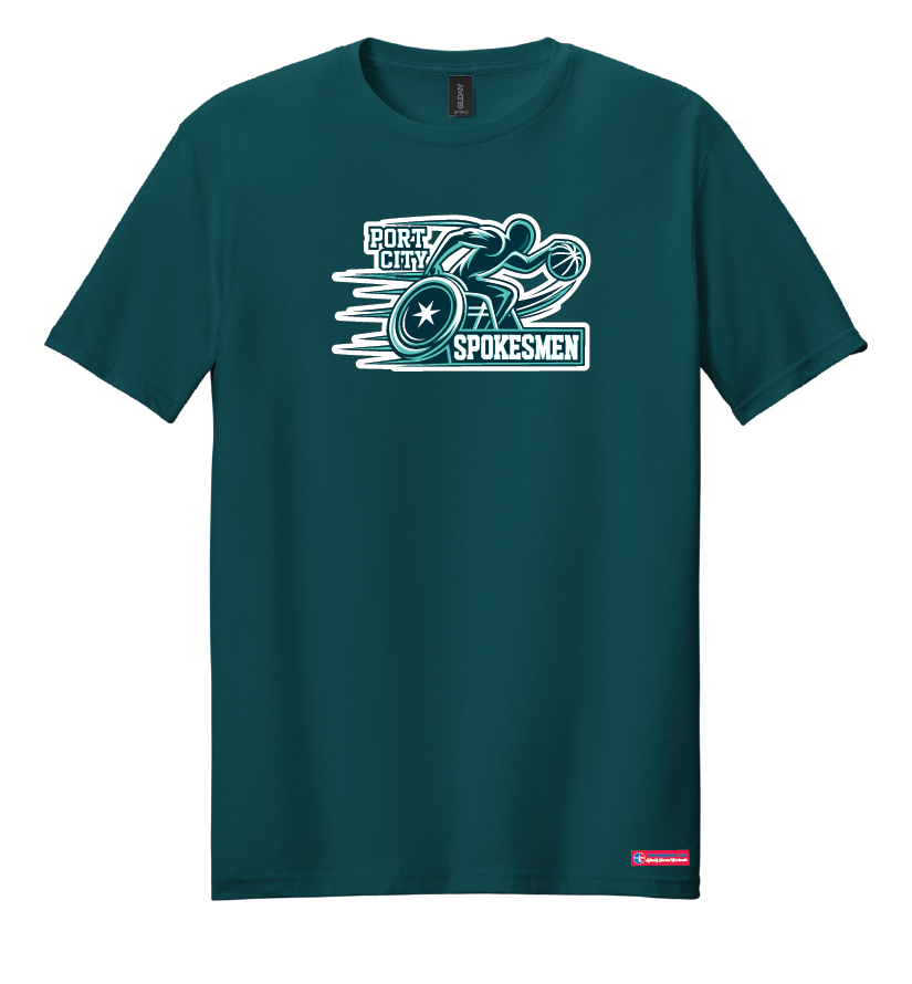 NWBA Officially Licensed - Port City Spokesmen - Youth Cotton T-Shirt