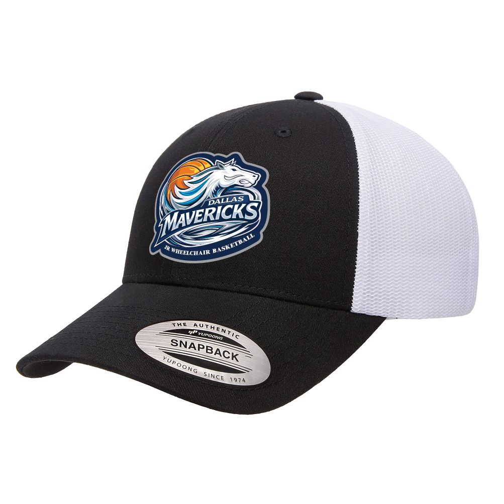 NWBA Officially Licensed - Dallas Jr Wheelchair Mavericks - Trucker Style Cap