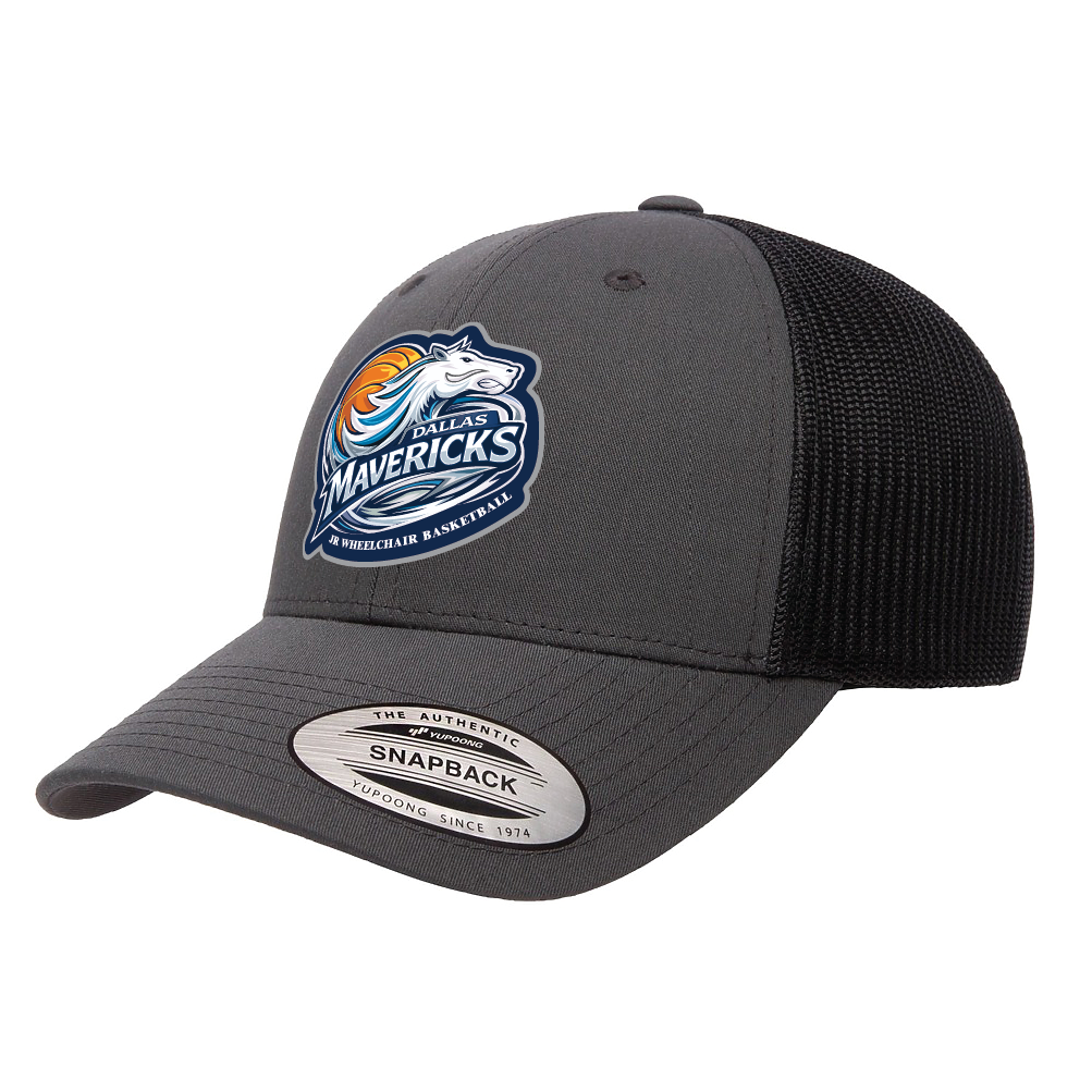NWBA Officially Licensed - Dallas Jr Wheelchair Mavericks - Trucker Style Cap