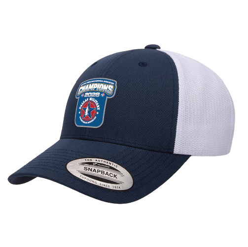 NWBA Officially Licensed – Dallas Military Wheelchair Mavericks – 2026 National Champions – Trucker Cap – Woven Patch Edition