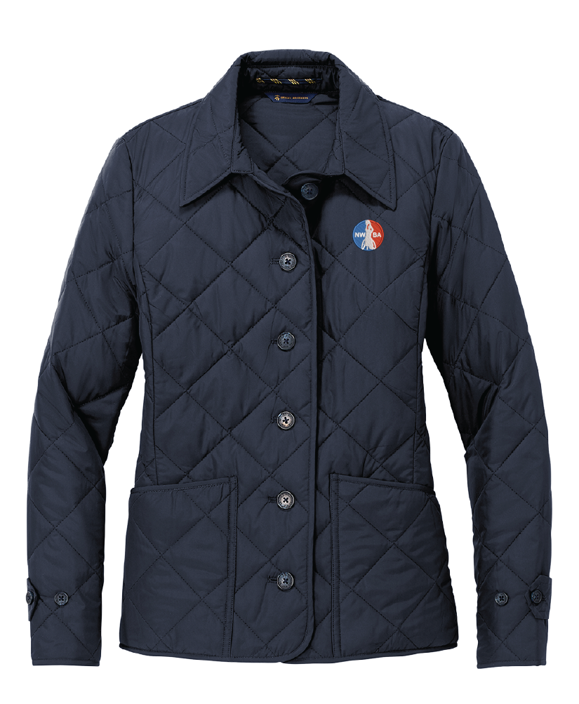 NWBA Officially Licensed - "Brooks Brothers® Women’s Quilted Jacket"