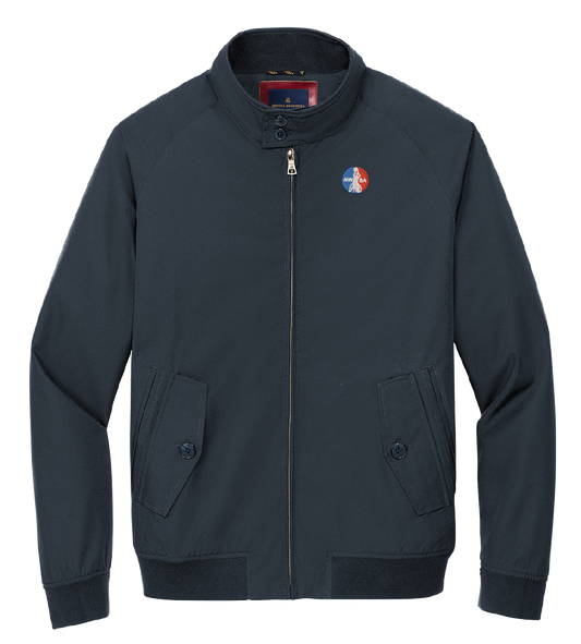 NWBA Officially Licensed - Embroidered Medallion Men's Brooks Brothers Bomber Jacket