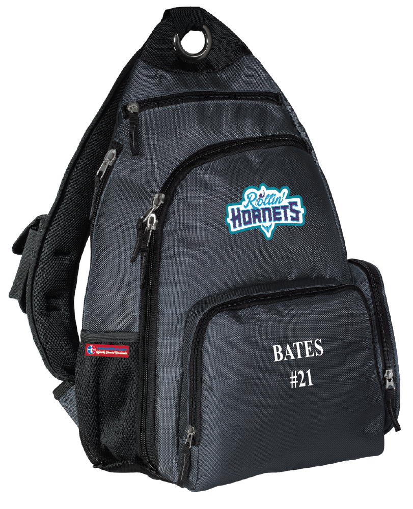 NWBA Officially Licensed - Rollin' Hornets - Sling Style Backpack