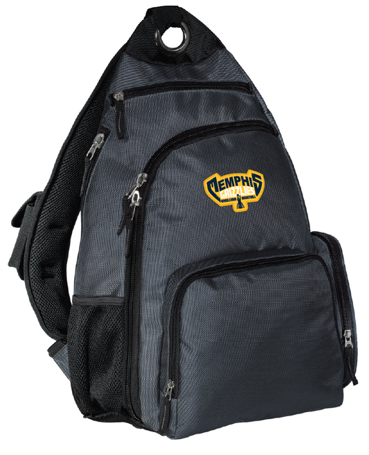 NWBA Officially Licensed - Memphis Rollin' Grizzlies - Sling Style Backpack