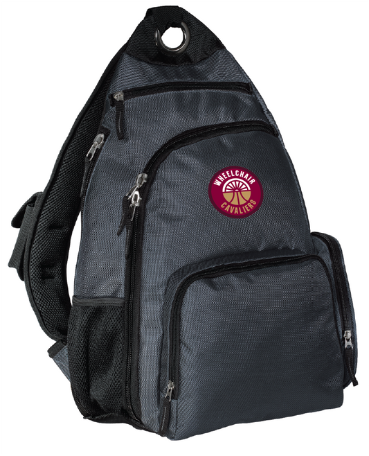 NWBA Officially Licensed - Cleveland Wheelchair Cavaliers - Sling Style Backpack