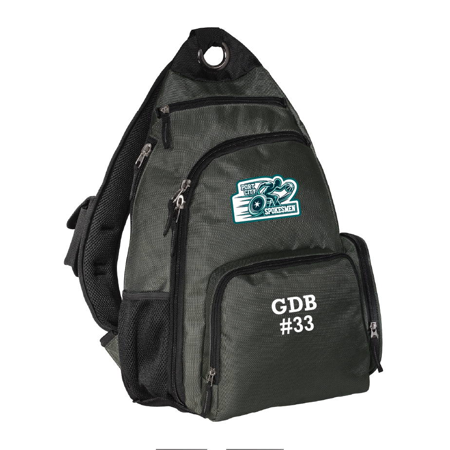 NWBA Officially Licensed - Port City Spokesmen - Sling Style Backpack