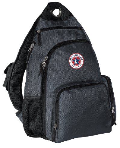 NWBA Officially Licensed - Dallas Military Wheelchair Mavericks - Sling Style Backpack