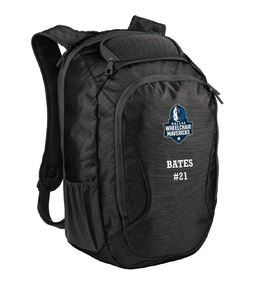 NWBA Officially Licensed - Dallas Wheelchair Mavericks - Backpack