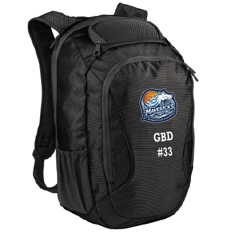 NWBA Officially Licensed - Dallas Jr Wheelchair Mavericks - Backpack