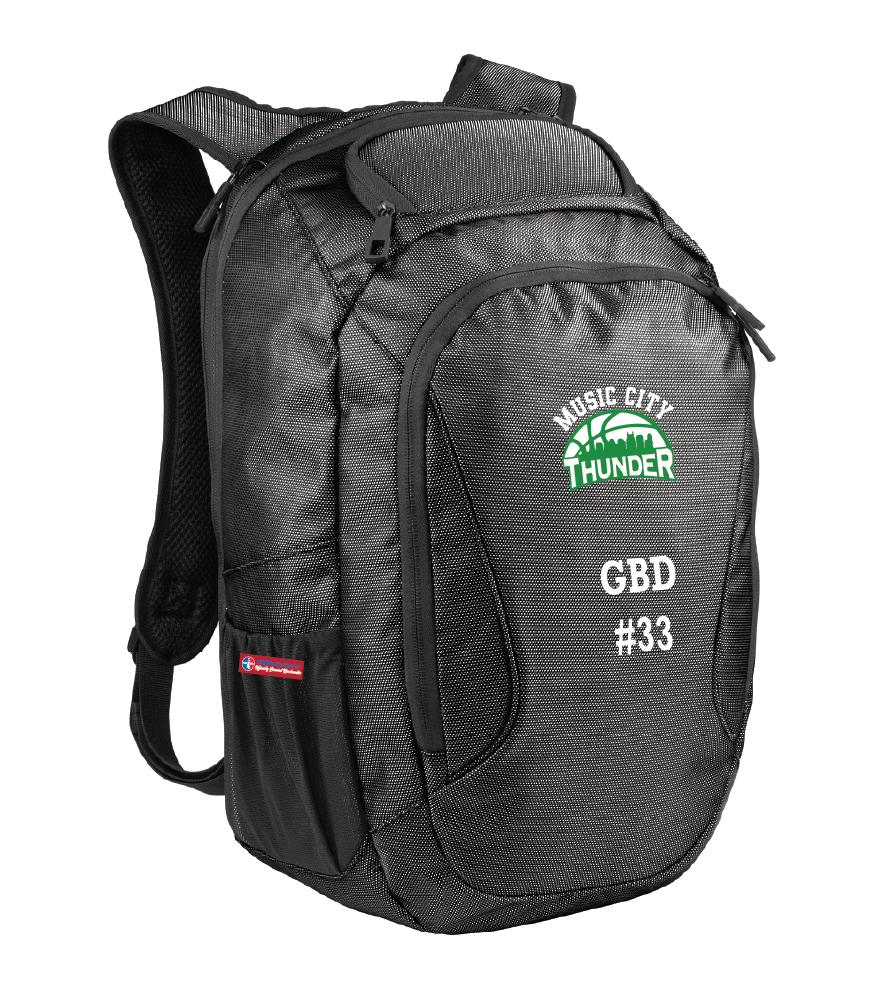 NWBA Officially Licensed - Music City Thunder - Backpack