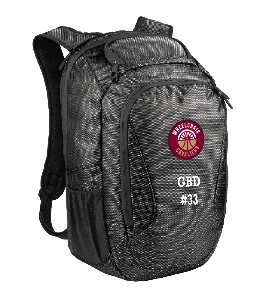 NWBA Officially Licensed - Cleveland Wheelchair Cavaliers - Backpack