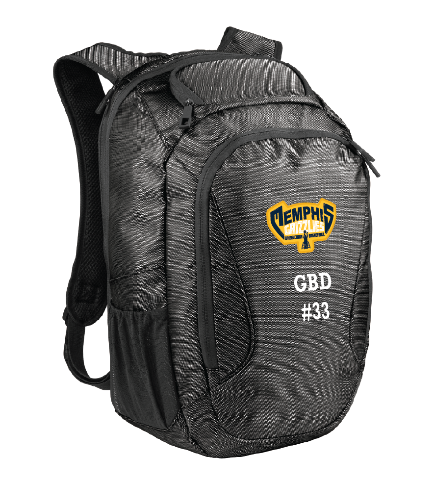 NWBA Officially Licensed - Memphis Rollin' Grizzlies - Backpack