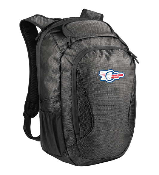 NWBA Officially Licensed - Detroit Wheelchair Pistons - Backpack
