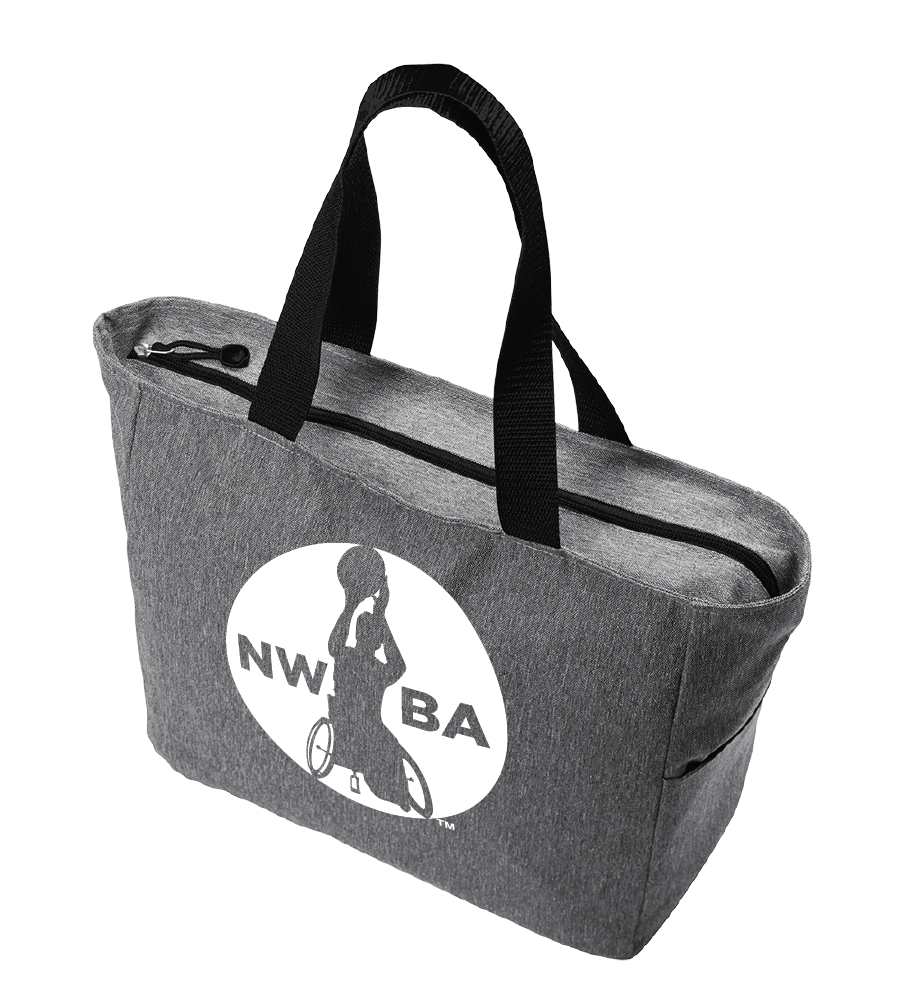 NWBA Officially Licensed - Port Authority GAME DAY ZIP TOTE - 1 color Screen-print