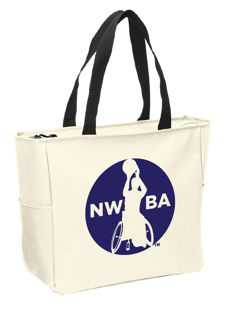 NWBA Officially Licensed - Port Authority GAME DAY ZIP TOTE - 1 color Screen-print