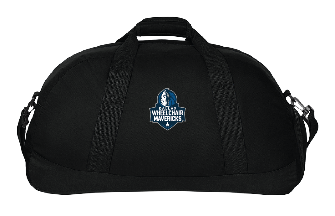 NWBA Officially Licensed - Dallas Wheelchair Mavericks - Large Duffle Bag