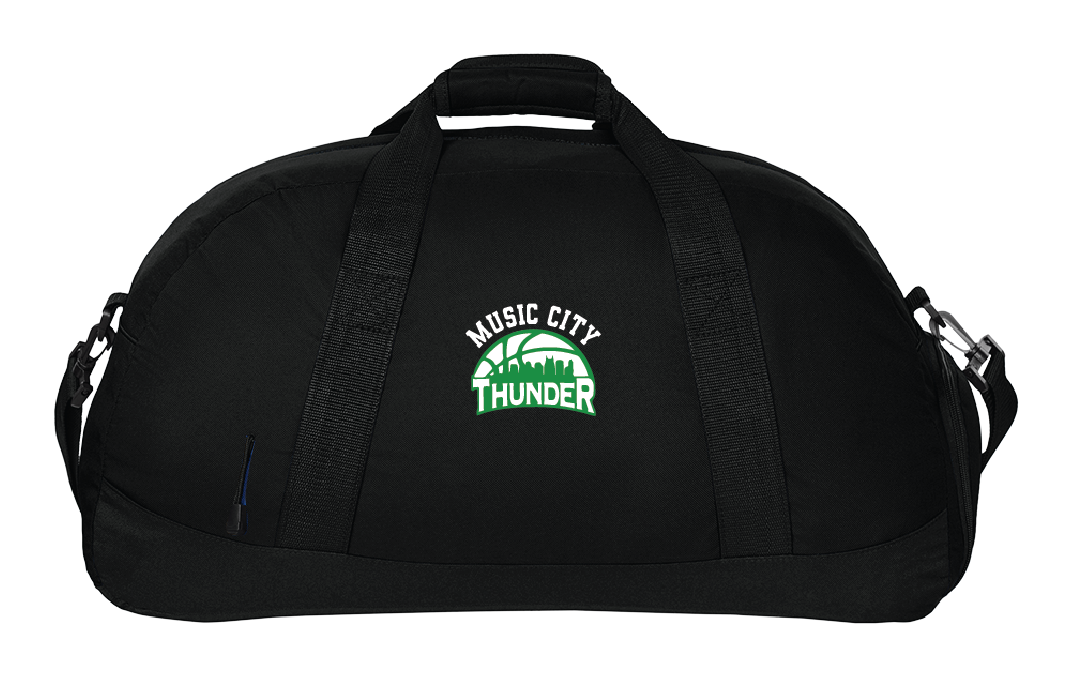 NWBA Officially Licensed - Music City Thunder - Large Duffle Bag