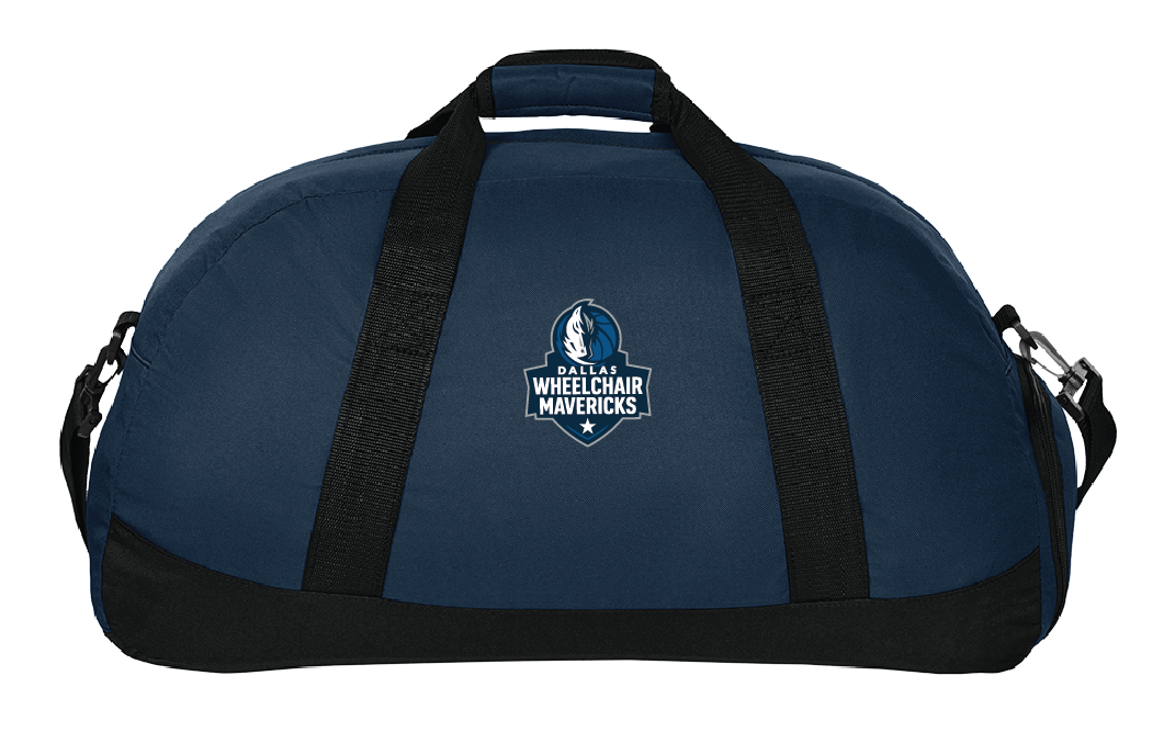NWBA Officially Licensed - Dallas Wheelchair Mavericks - Large Duffle Bag