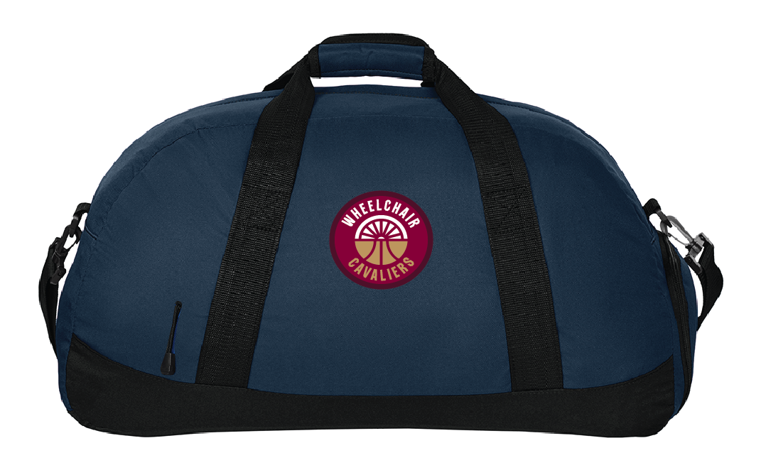 NWBA Officially Licensed - Cleveland Wheelchair Cavaliers - Large Duffle Bag