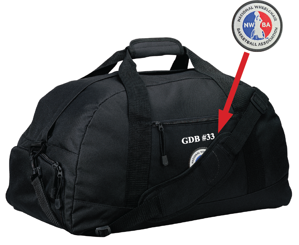 NWBA Officially Licensed - Port Authority Basic Large Duffle - NWBA Embellishment