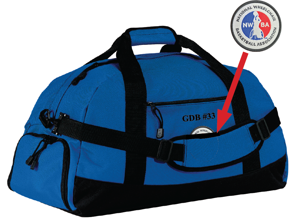 NWBA Officially Licensed - Port Authority Basic Large Duffle - NWBA Embellishment