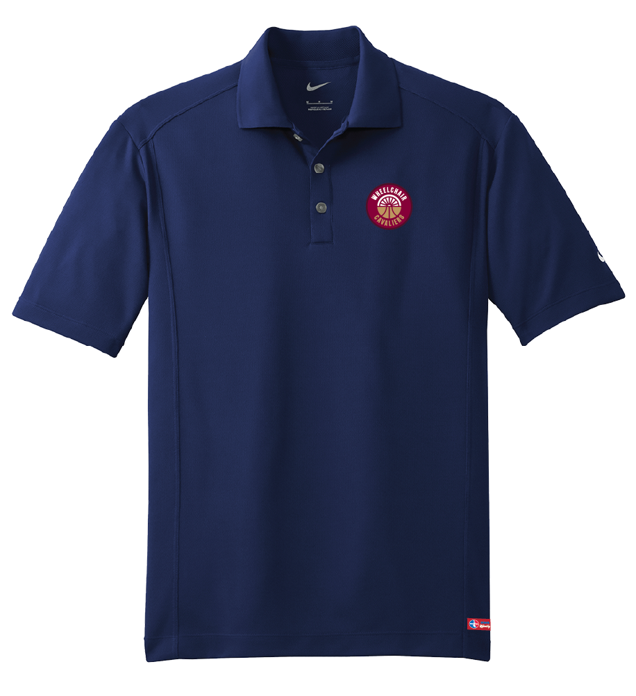NWBA Officially Licensed: Cleveland Wheelchair Cavaliers - Men's - Nike Dri-FIT Polo