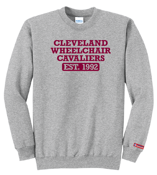 NWBA Officially Licensed - Cleveland Wheelchair Cavaliers - Fleece Sweatshirt