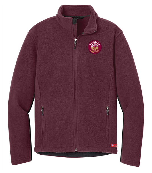 NWBA Officially Licensed - Cleveland Wheelchair Cavaliers - Men's Heavy Microfleece Jacket