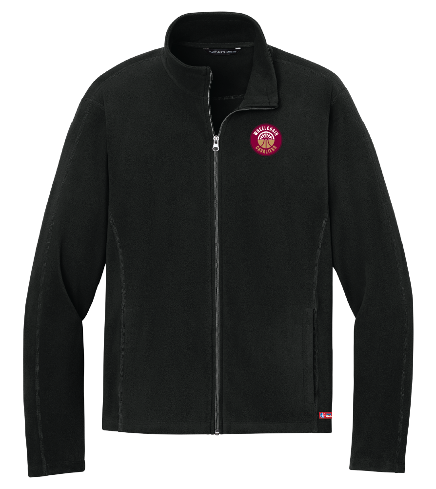 NWBA Officially Licensed - Cleveland Wheelchair Cavaliers - Men's Light Microfleece Jacket