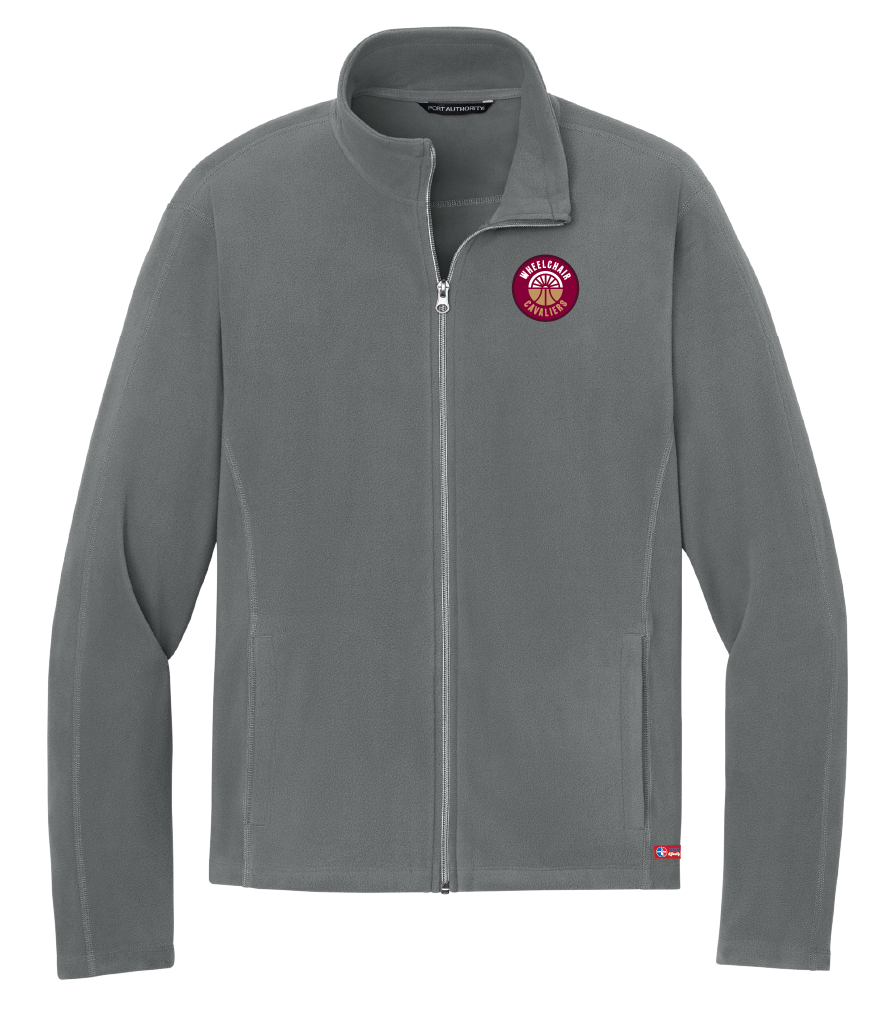 NWBA Officially Licensed - Cleveland Wheelchair Cavaliers - Men's Light Microfleece Jacket