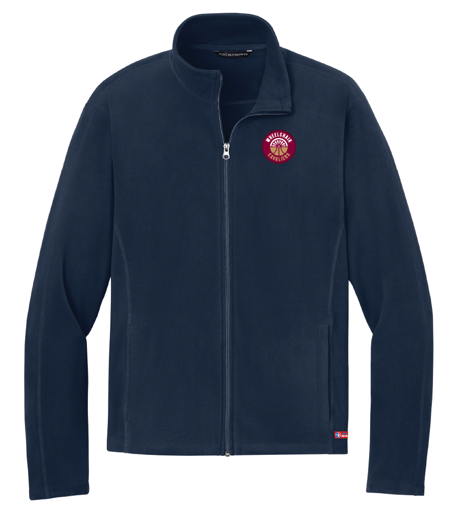 NWBA Officially Licensed - Cleveland Wheelchair Cavaliers - Men's Light Microfleece Jacket