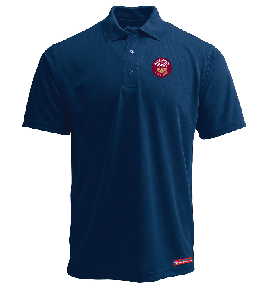 NWBA Officially Licensed: Cleveland Wheelchair Cavaliers - Men's - Performance Polo