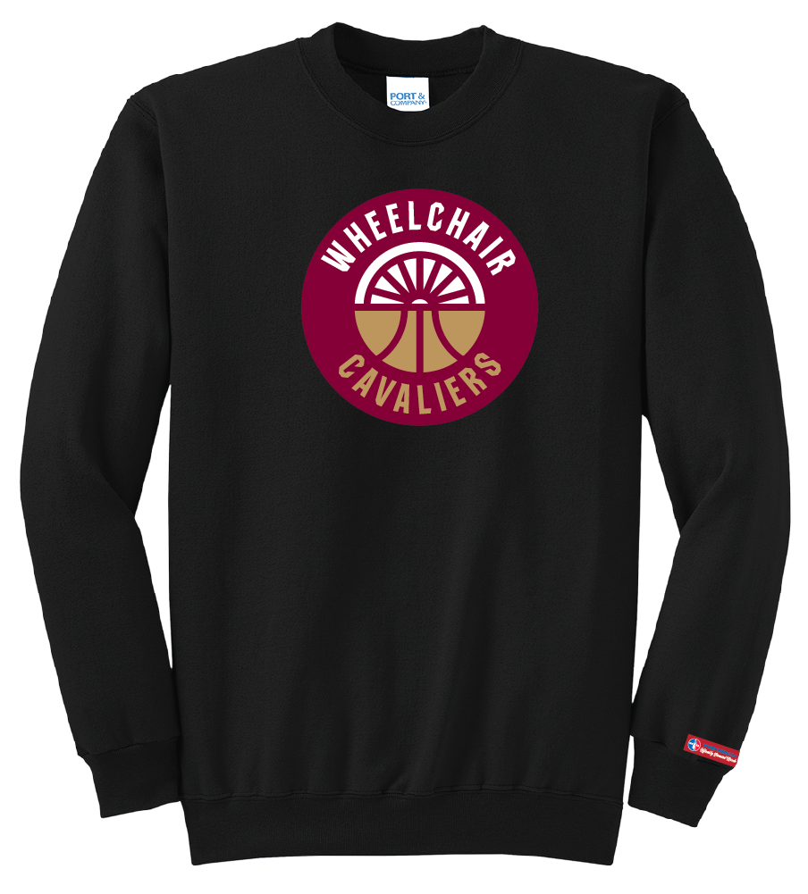 NWBA Officially Licensed - Cleveland Wheelchair Cavaliers - Fleece Sweatshirt