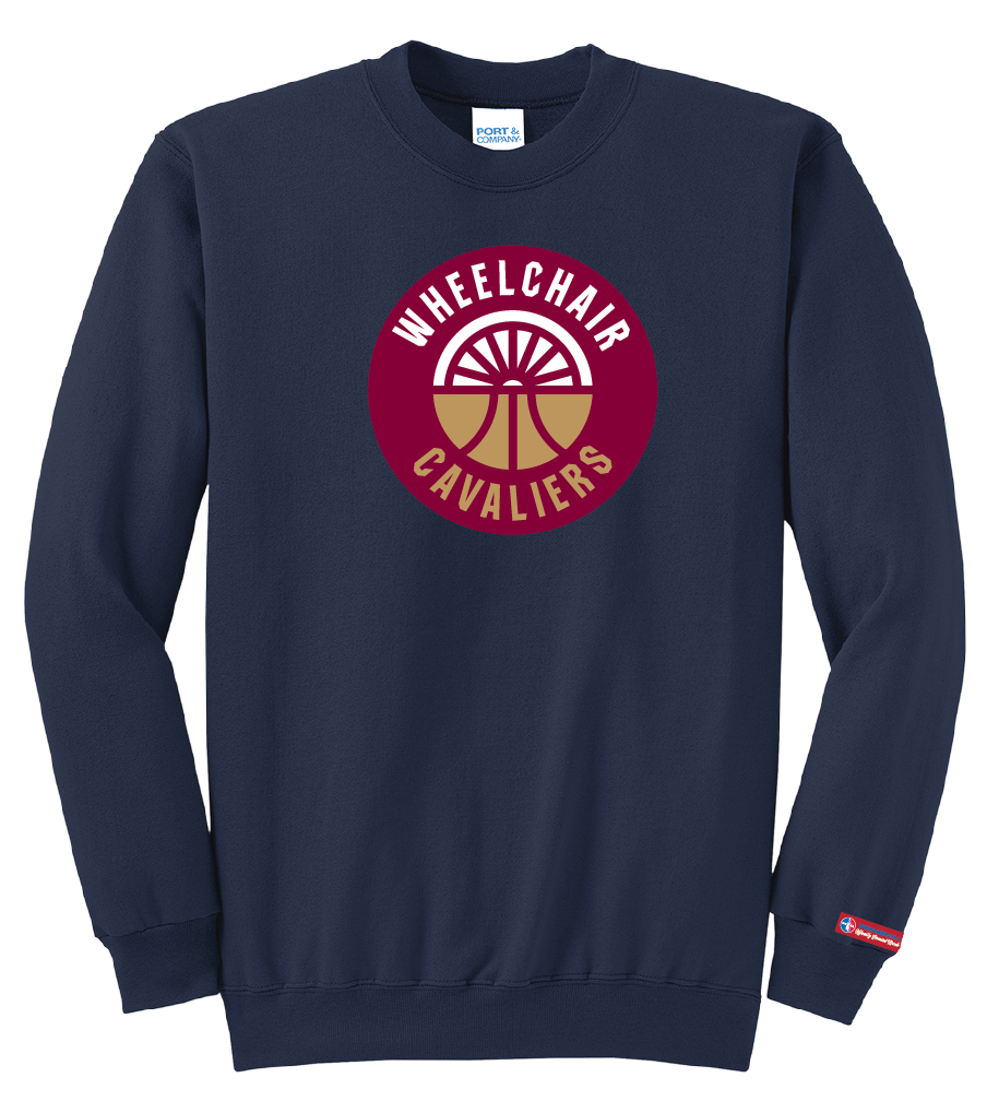 NWBA Officially Licensed - Cleveland Wheelchair Cavaliers - Fleece Sweatshirt